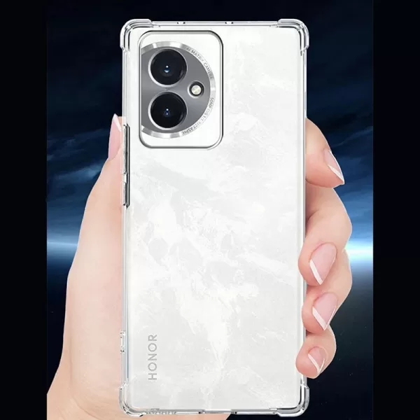 Protect Your Honor100 Pro 5G with the Ultra Thin Shockproof Back Airbag Clear Case - Image 5