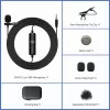 Professional Lavalier Microphone Clip-on Omnidirectional Condenser Lapel Mic - Image 6