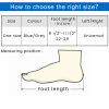 Ankle Brace Adjustable for Feet and Medical Ankle Support with Foam or Gel Pad - Image 7