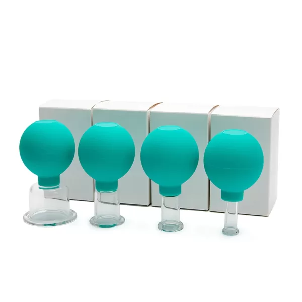 Rubber Massage Body Cups Anti Cellulite Suction Glass Cup for Face Facial Skin - Image 7
