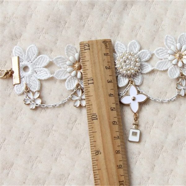 Handmade Lace Anklet  Jewelry for Women - Image 7