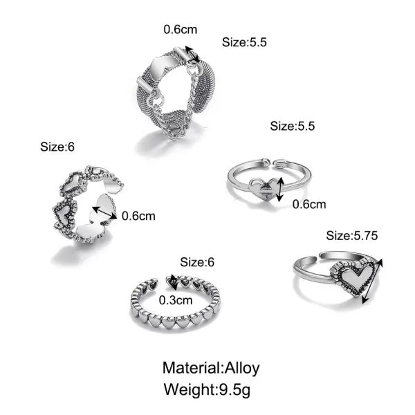 Women Ring Fashion Jewelry Party Gift - Image 6
