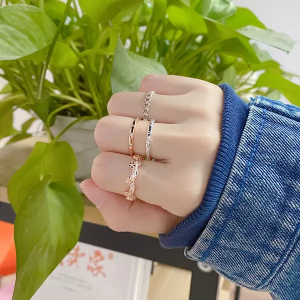 Ring New Fashion Silver Color Ring For women - Image 6