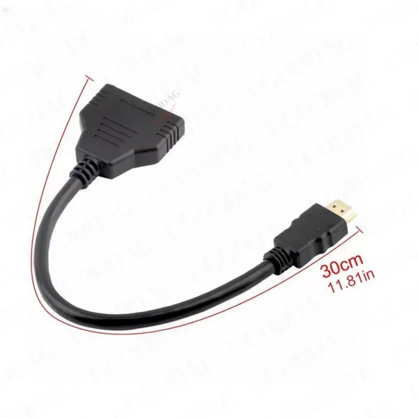 HD 1080P V1.4 2 Dual Port Y Splitter HDMI-Compatible Male to Female Splitter 1 Input to 2 Output Adapter Cable for TV Convert - Image 6