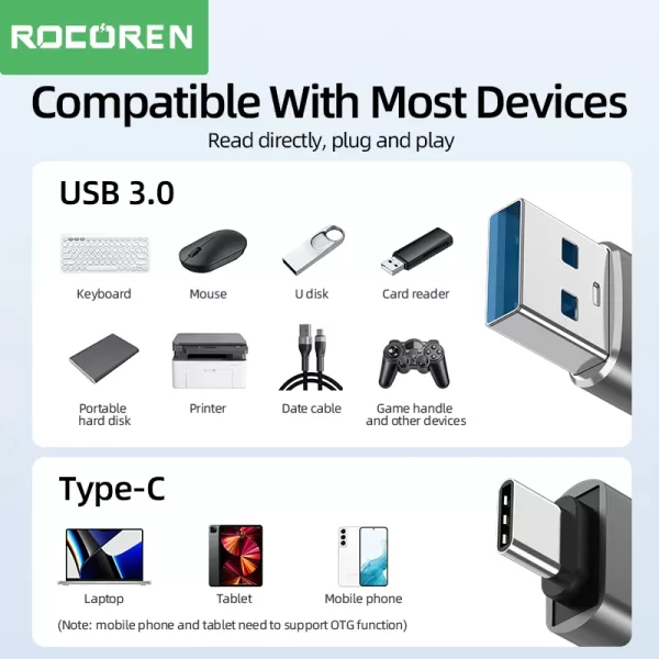 Male to USB 3.0 Female Cable Converters For Macbook Samsung in pakistan - Image 6