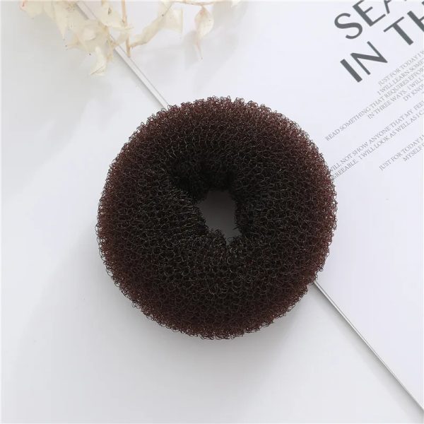 Donut Headband Women Hair Accessories Girl Magic Hair Magic DIY Tool Bun Maker Sweet French Dish Made Hair Band - Image 3