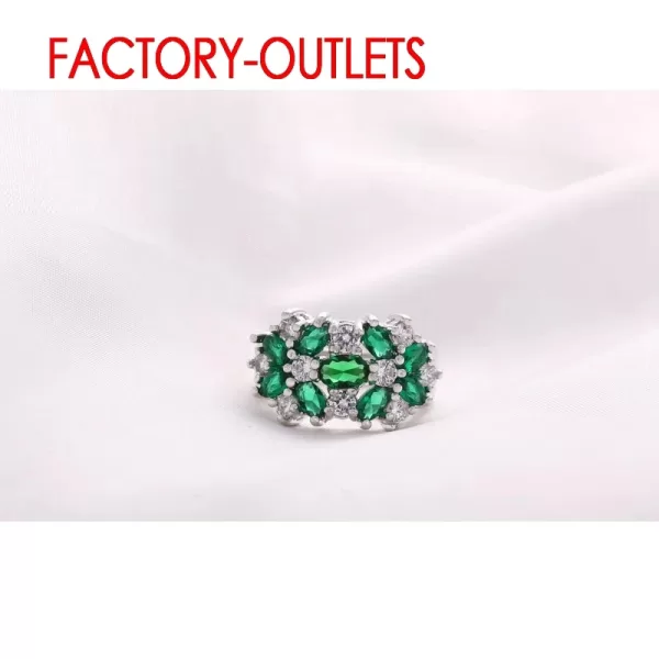 Needle Bridal Ring Fashion Jewelry Cubic Zirconia Prong Setting Best Gift For Women Girls Engagement Anniversa - Image 3