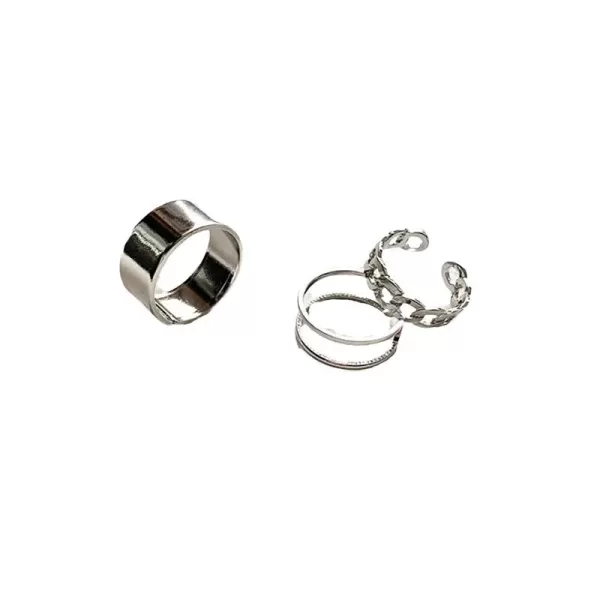 Personalize Your Style with the 3pcs/set Resizable Rings - The Perfect Anniversary or Birthday Gift! - Image 5