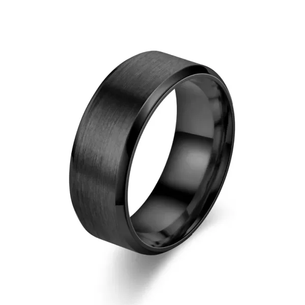 6 Colors Classic 8mm Tungsten Mens Ring - Image 3