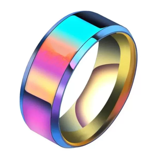 6 Colors Classic 8mm Tungsten Mens Ring - Image 5