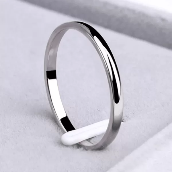 Stainless Steel Different color Couples Rings in Pakistan - Image 2
