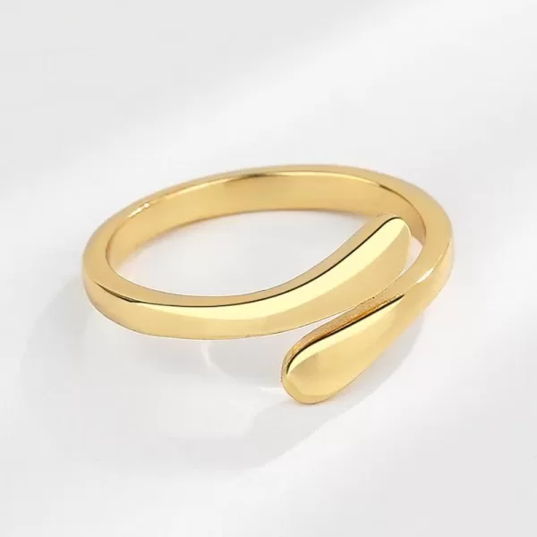 Luxury Fashion Zircon Hug Rings for Women - Image 5