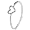 Mewanry Hollow Love Heart Geometric Ring For Women - Image 2