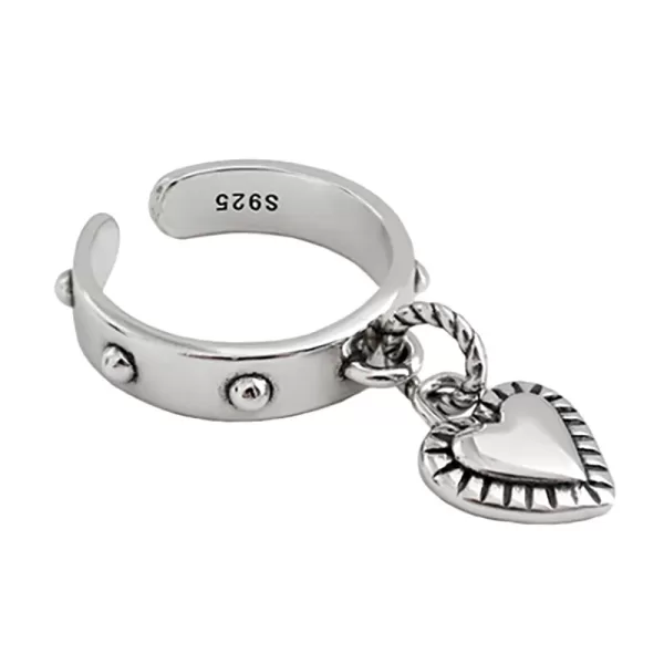 New Charming Love Heart Finger Ring for Women - Image 2