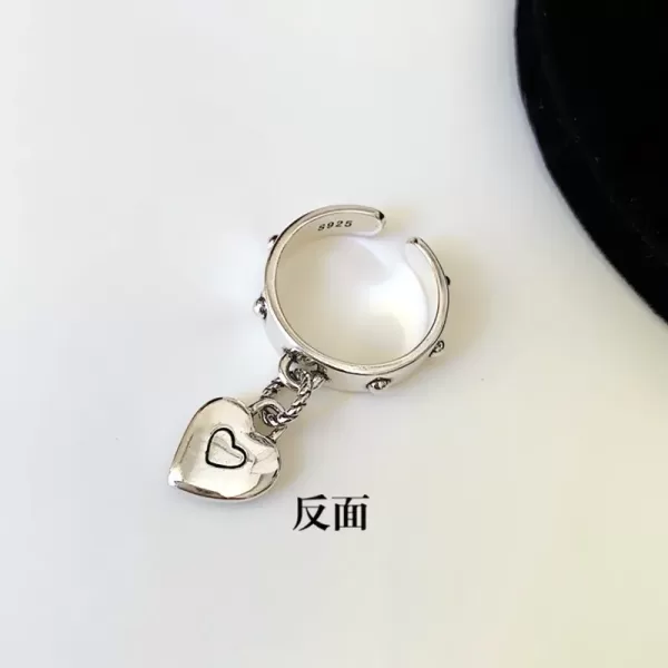 New Charming Love Heart Finger Ring for Women - Image 3