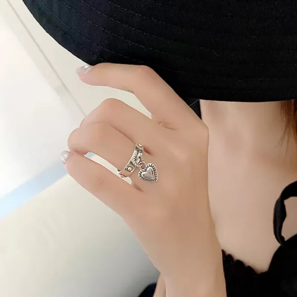 New Charming Love Heart Finger Ring for Women - Image 5