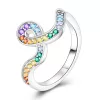 Silver Heart Stacking Ring For Men in Pakistan - Image 4