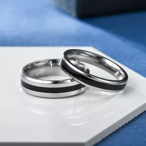 Simple Classic Alliance Wedding Rings