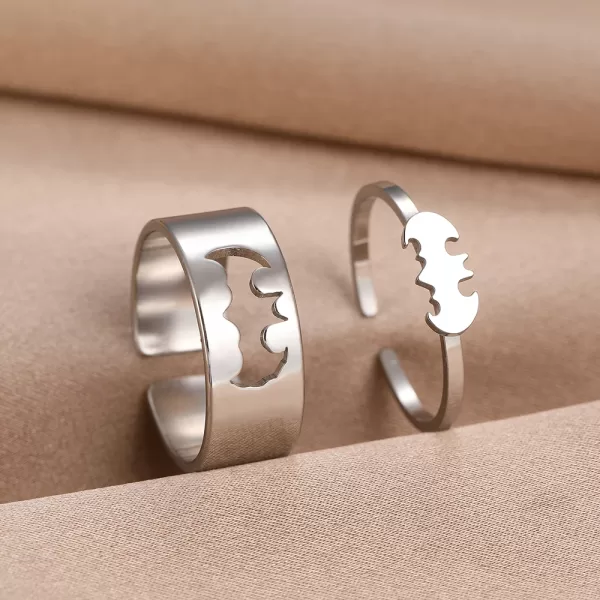 Gothic Hip Hop Punk Stainless Steel Rings price in Pakistan - Image 2