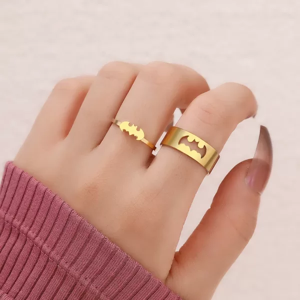 Gothic Hip Hop Punk Stainless Steel Rings price in Pakistan - Image 6