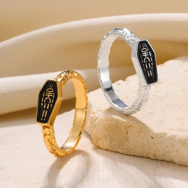 Zircon Butterfly Bague Gold Color Rings For Women - Image 4