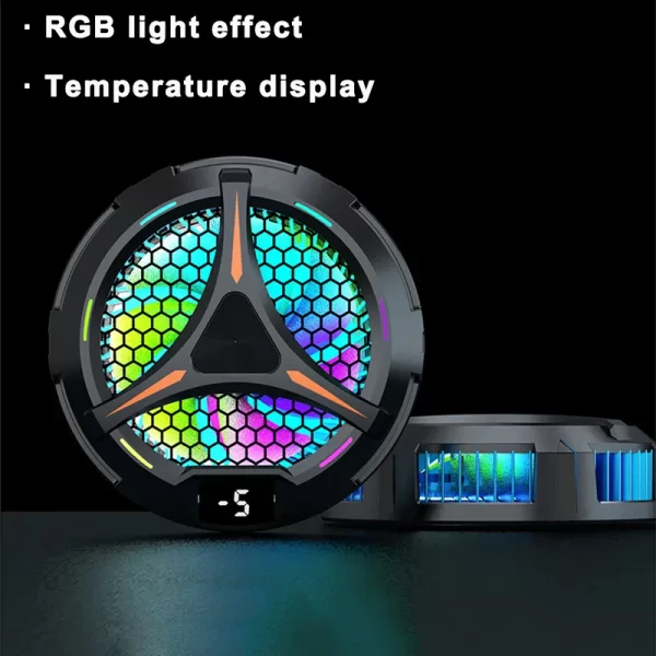 A close-up of the iFrost Stand showing the adjustable legs and built-in cooling fan.