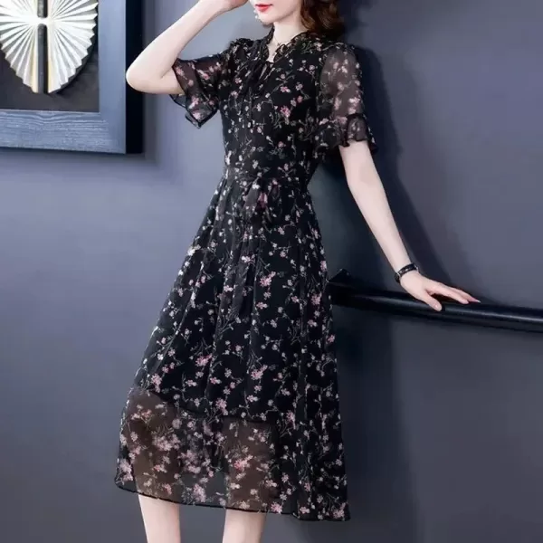Shop Stylish Korean Back Loose A-line Undershirt Denim Dresses Online in Pakistan