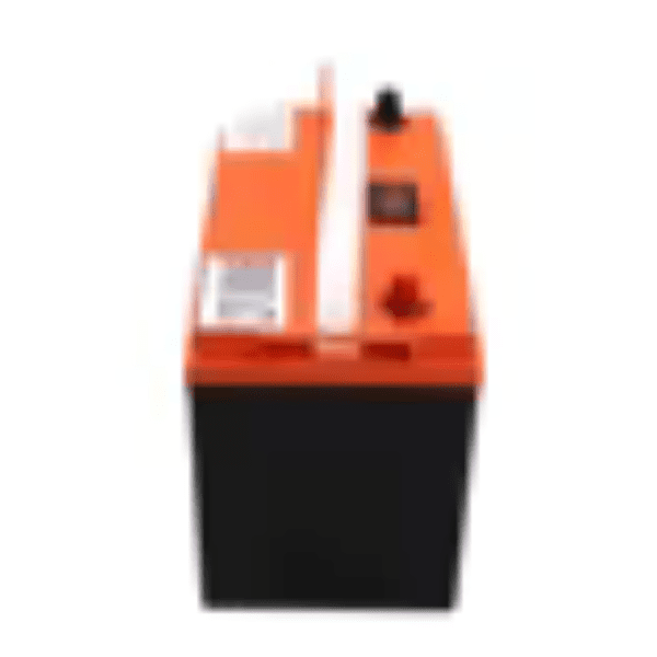 Compact 12V lithium power station with 100Ah capacity for golf carts in Pakistan.