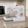 Close-Up of Singer Sewing Machine Stitch Options