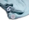 Microfiber Hair Drying Towel Cap - Soft, Super Absorbent, and Lightweight