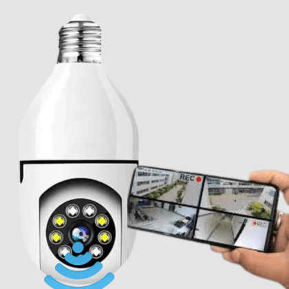 IP Wireless V380 WiFi Bulb Camera 1080P HD | Pakistan
