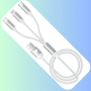 Tangle-Free 3-in-1 Charging Cable for iPhone, Type-C, and Micro USB