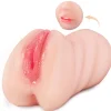 3-in-1 Male Masturbator - Realistic Pocket Pussy & Stroker - Image 4