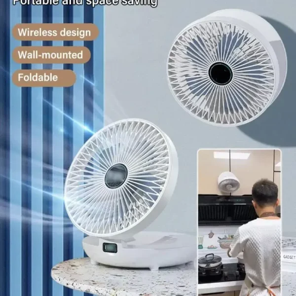 Summer Household Dual Use Kitchen Small USB Charging Fan