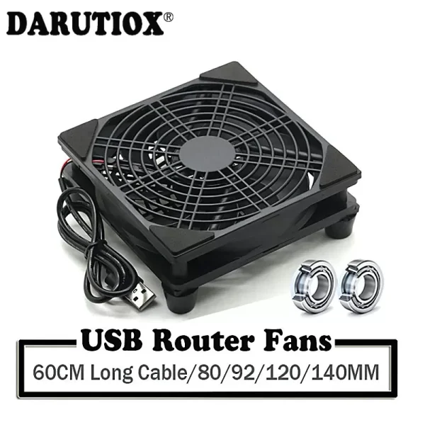 Sleeve Cooler & Protective Net Desktop Cooling Fan