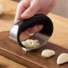 Garlic Press Crusher Chopping Tool - Mincer, Masher, and Chopper for Effortless Garlic Prep