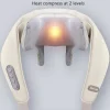 Kneading Neck Massager with Heat Electric Deep Tissue Kneading
