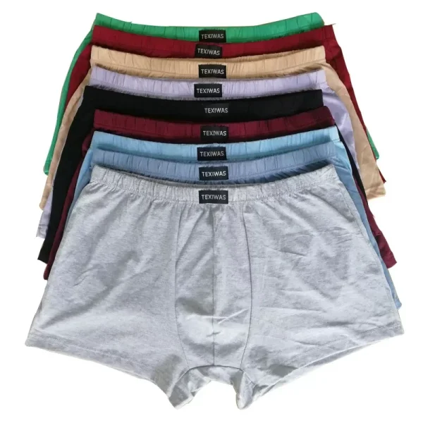 Men Panties Cotton BoxerShorts Man Underwear Mens Boxers Breathable U Convex