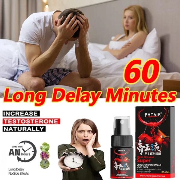 Men’s delay time spray – 60min مردوں کے لیے سپر ڈیلے ٹائم اسپرے