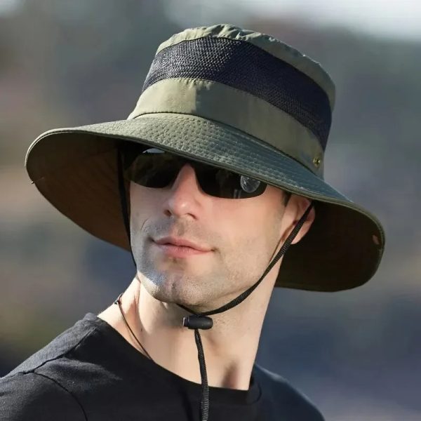 Breathable 100% Polyester Summer Fisherman Hat