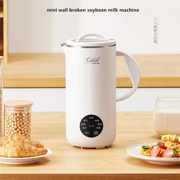 220V Touch Smart Soymilk Maker 800ML Portable Rice Paste Blender Juicer Cooking Machine price in pakistan