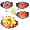 Anex Apple Cutter Slicing Red Apples into Uniform Wedges