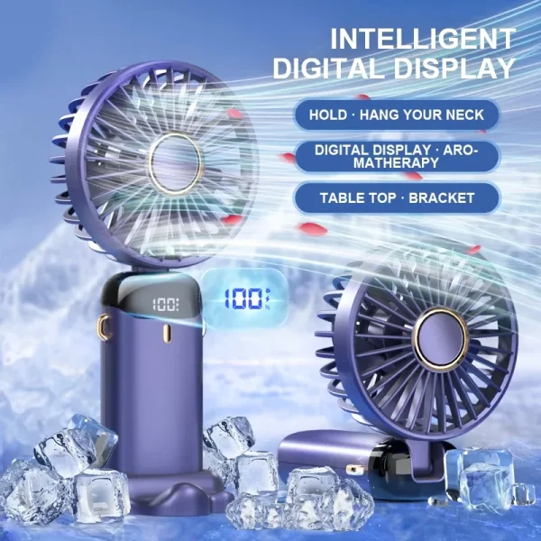 New Hand USB Rechargable Mini Fan