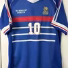 2025 New Printed T-shirt Super Cool 3D Printing Design Sports Zinedine Zidane #10 1998 France Home Retro Jersey.casual Wear - Image 2