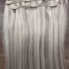 Full Shine 50 Grams Clip in Hair Extensions Human Hair Ombre Color 3Pcs Human Hair Clip in Extensions for Women - Image 2