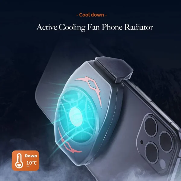 X13 Universal Mobile Cooling Radiator Cooler Fan PUBG Gamepad Trigger Controller