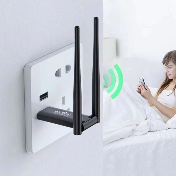 USB WiFi Repeater 300Mbps 2.4G Wireless Signal Booster