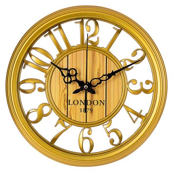 Simple Nordic Wall Clock – Silent Quartz Decor for Living Room & Office