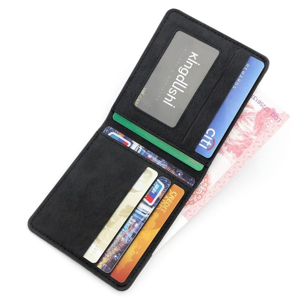 Slim Card Holder Wallet for Men and Boys Without Button