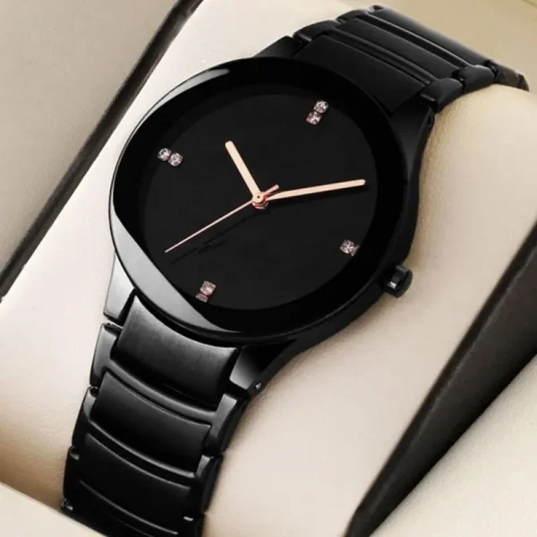 Classic Luxury Watch for Men / Boys – Stylish Stainless Steel Analog Quartz Mens Watche